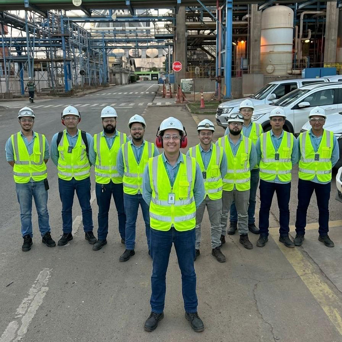 Equipe Cenari Automação em Parada Geral